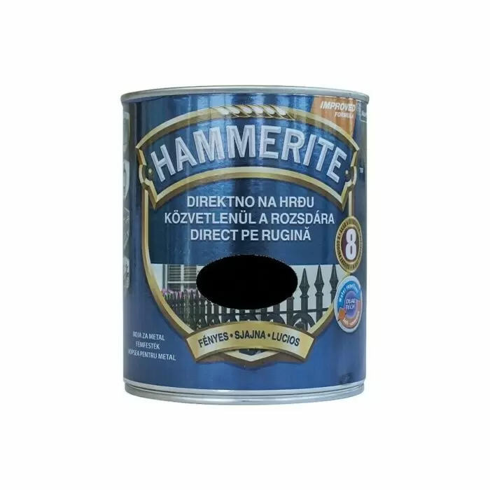 hammerite sjajni crna