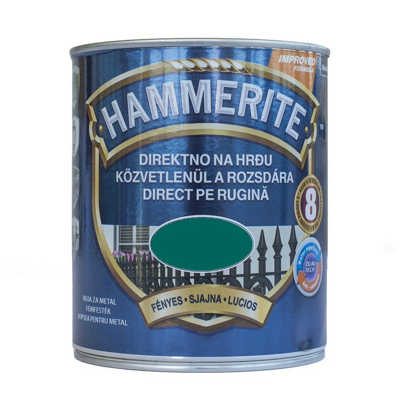hammerite sjajni zelena